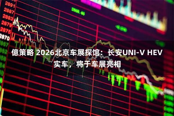 億策略 2026北京车展探馆：长安UNI-V HEV实车，将于车展亮相